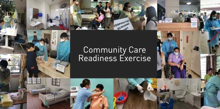 Community Care Exercise Banner