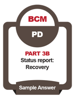 IC_BCM PD_Part 3B_Status Report Recovery