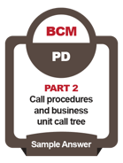 IC_BCM PD_Part 3_Call Procedures and Business Unit Call Tree