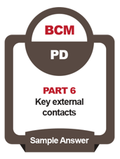 IC_BCM PD_Part 6_Key External Contacts