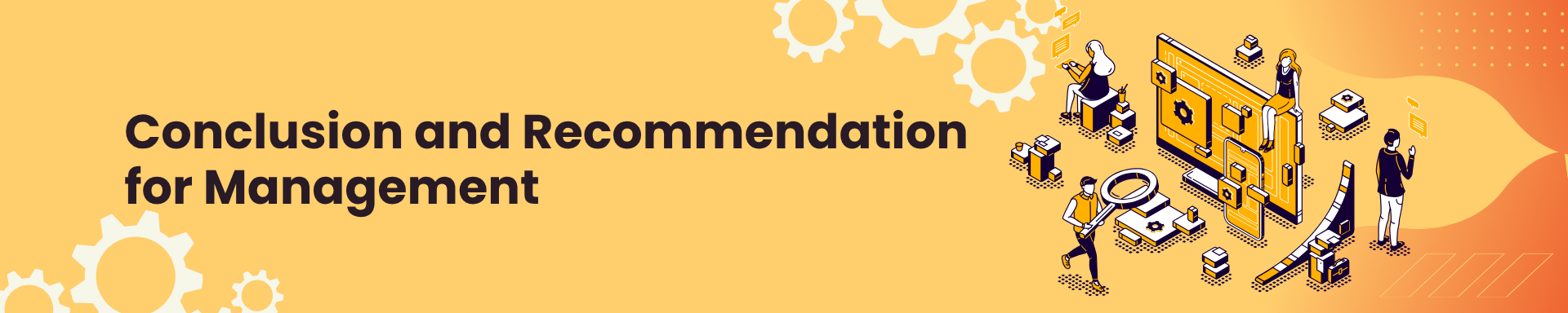 Conclusion and Recommendation for Management Generic Banner