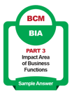 IC_BCM BIA_Part 3_Impact Area of Business Functions