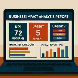BIA report dashboard