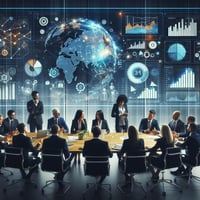 Team preparing for business disruptions