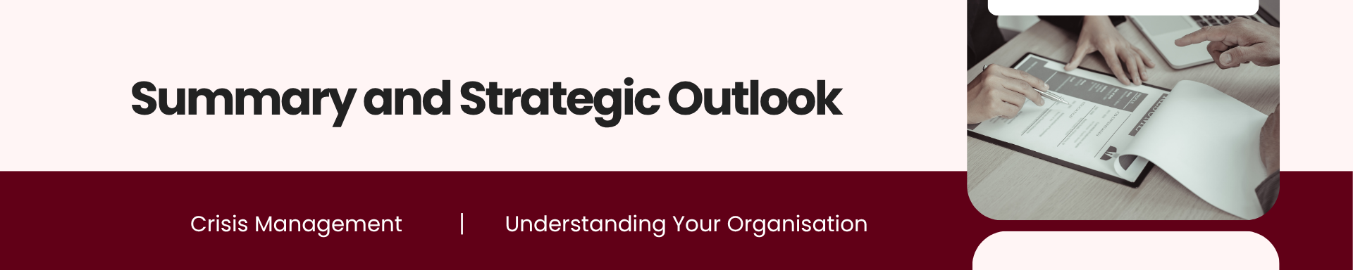 CM E1 C12 Summary and Strategic Outlook