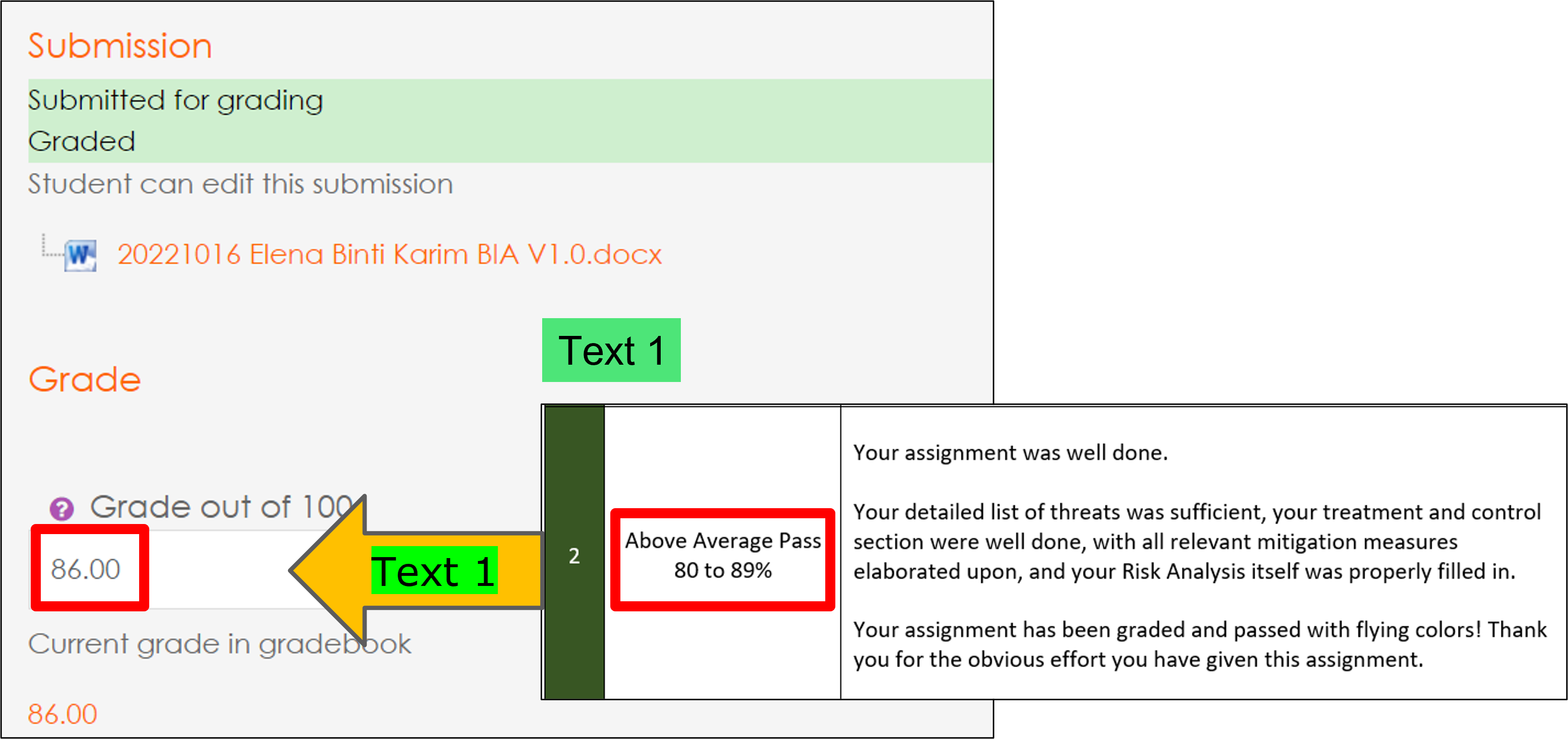 GM Overall Grading eCampus and Text 1