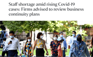 Manpower Shortage Due to COVID-19 MOM Advice