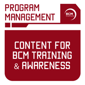 IC_Morepost_PgM_Content For BCM Training and Awareness