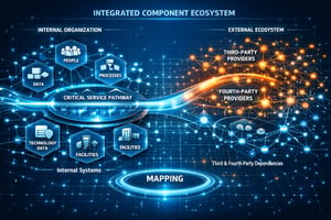 0009 Integrated Component Ecosystem network visualization