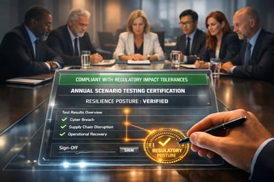 0202 Annual Scenario Testing Certification Boardroom