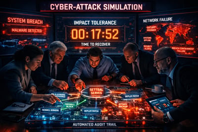 0602 Cyber-Attack Simulation War Room