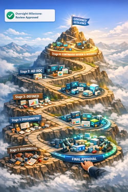 1004 Governance Maturity Mountain Path
