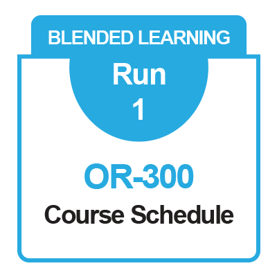 IC_OR-300_Run 1_Course Schedule