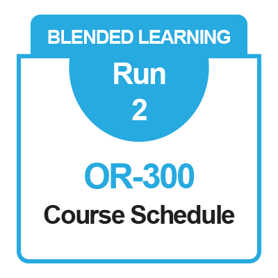 IC_OR-300_Run 2_Course Schedule