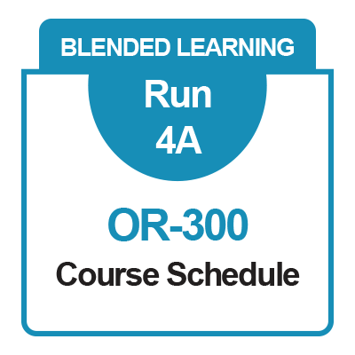 IC_OR-300_Run 4A_Course Schedule