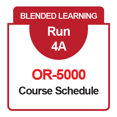 IC_OR-5000_Run 4A_Course Schedule
