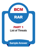 IC_BCM RAR_Part 1_List of Threats