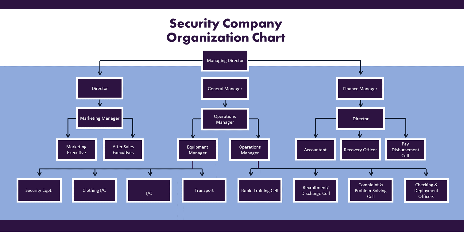 Cyber Security Organizational Chart