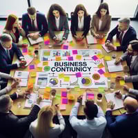 Setting Business Continuity Objectives with no words in the picture