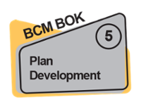 BCMBoK 5: Plan Development