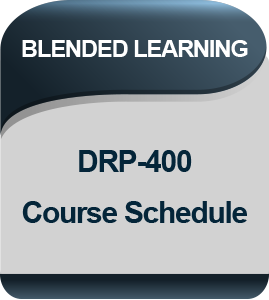 [BL-DR-4] DRP-400 Blended Learning Course Schedule 2026