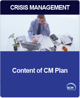[CM] Structure and Content of Crisis Management Plan