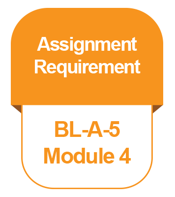 IB [BL-A] [4-5] Module 4 Assignment Requirement