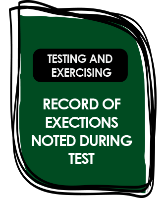 T14: Record of Exceptions Noted During Test