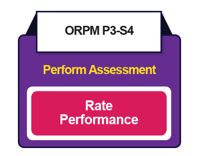 [OR] [P3-S4] [2-4] Perform Assessment: Rate Performance