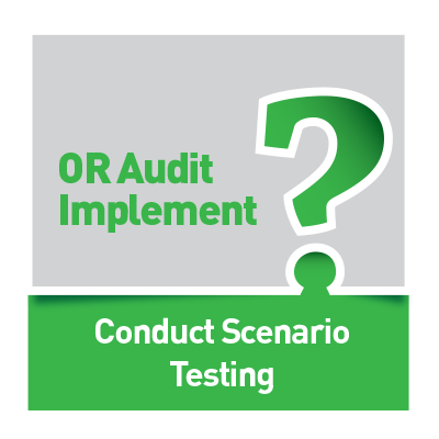 ORA [Implement] Questionnaires: Conduct Scenario Testing