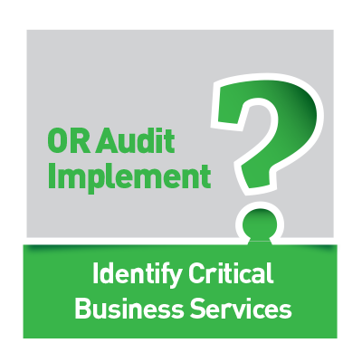 ORA Implement Phase Questionnaires: Identify Critical Business Services