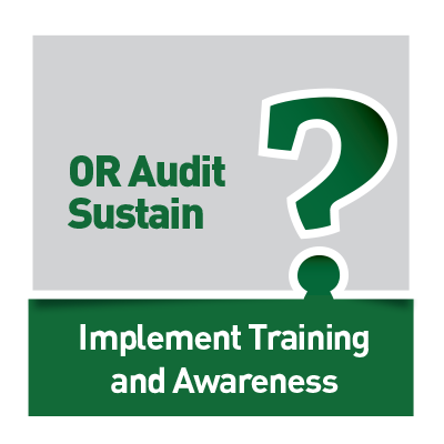 ORA [Sustain] Questionnaires: Implement Training and Awareness